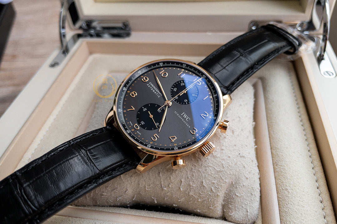 IWC Portugieser IW371482 Chronograph Rose Gold