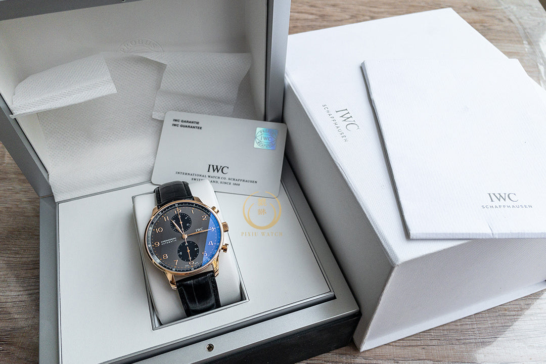 IWC Portugieser IW371482 Chronograph Rose Gold