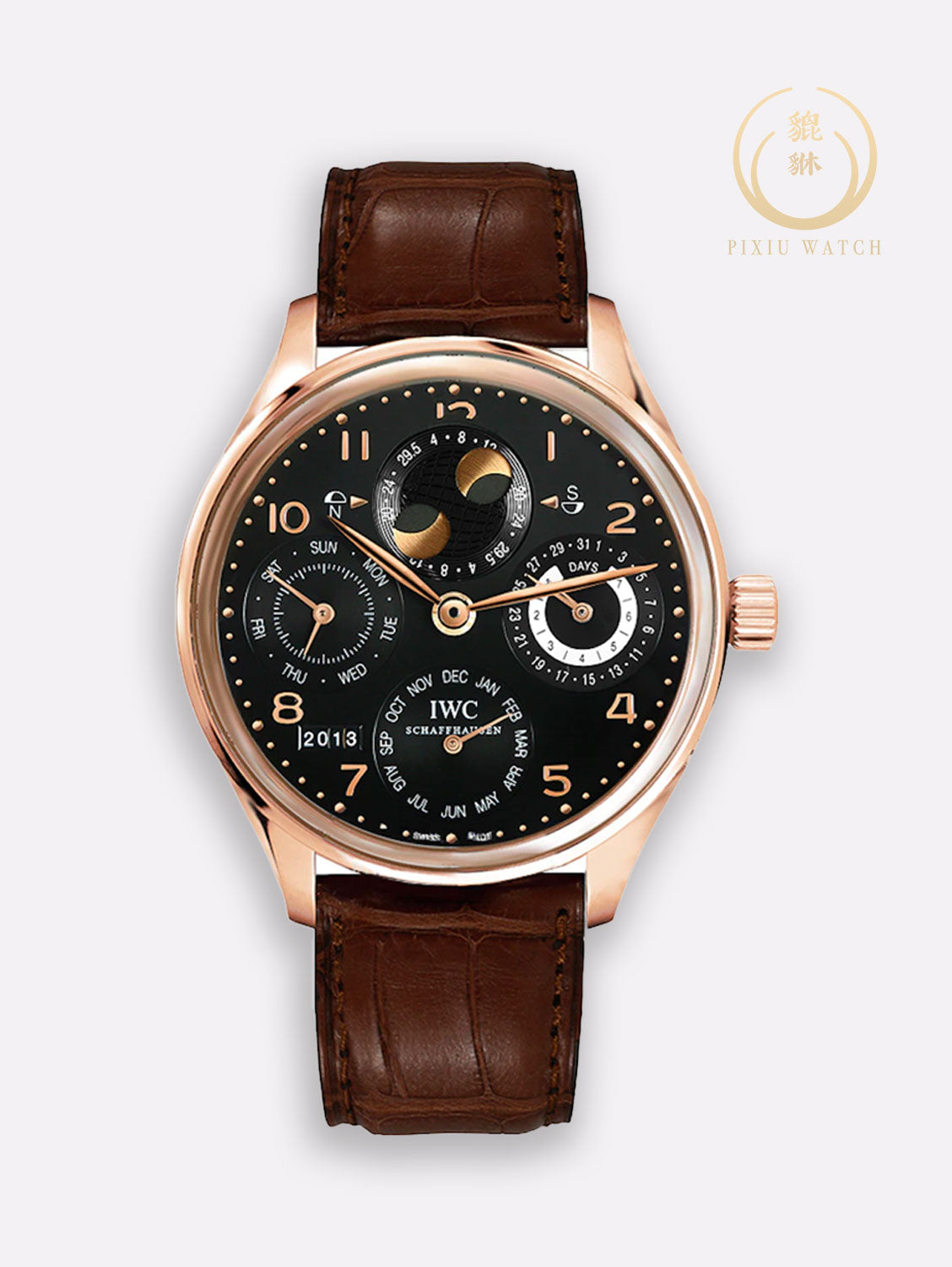 IWC Portugieser IW502122 Perpetual 7 Days Rose Gold