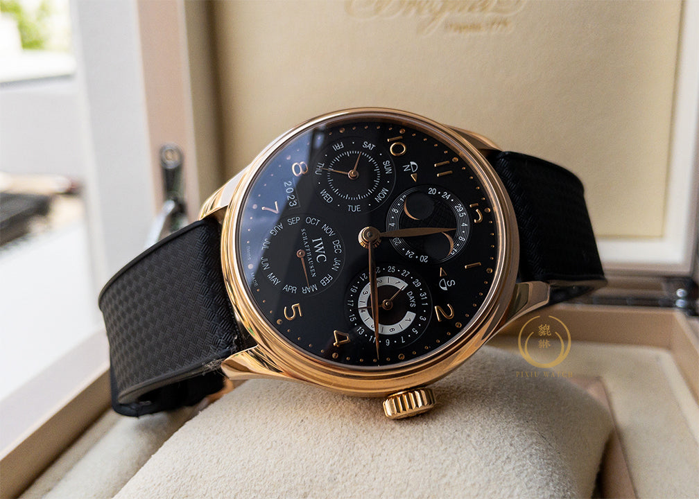 IWC Portugieser IW502122 Perpetual 7 Days Rose Gold