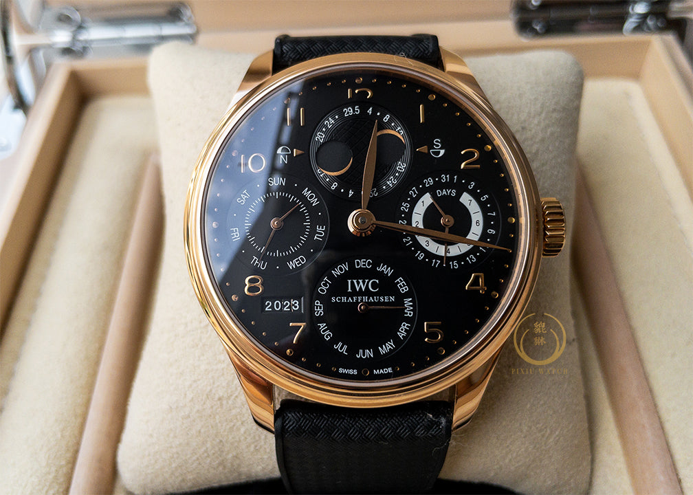 IWC Portugieser IW502122 Perpetual 7 Days Rose Gold