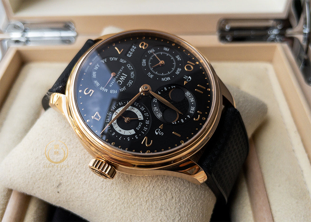 IWC Portugieser IW502122 Perpetual 7 Days Rose Gold