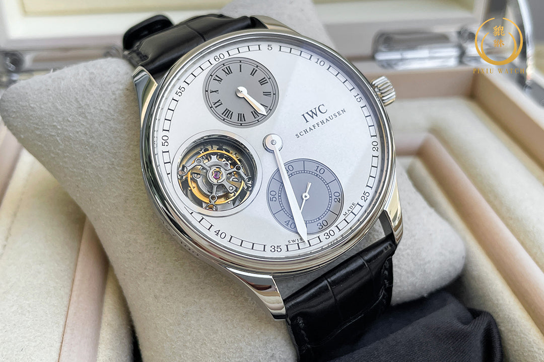 IWC Portuguese Regulateur Tourbillon IW5446-01 Platinum Limited 100 Pcs.