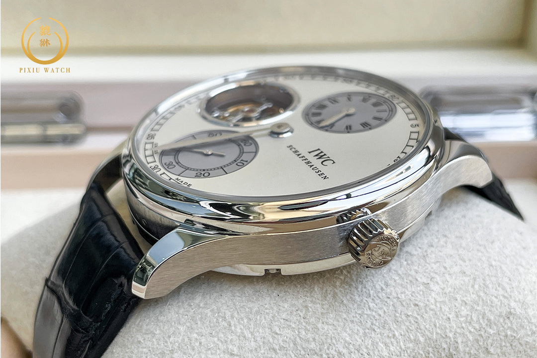 IWC Portuguese Regulateur Tourbillon IW5446-01 Platinum Limited 100 Pcs.