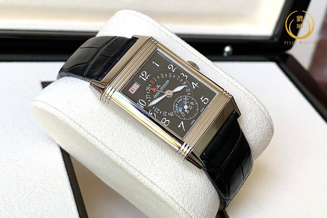 Jaeger-LeCoultre Reverso Calendar Date White Gold