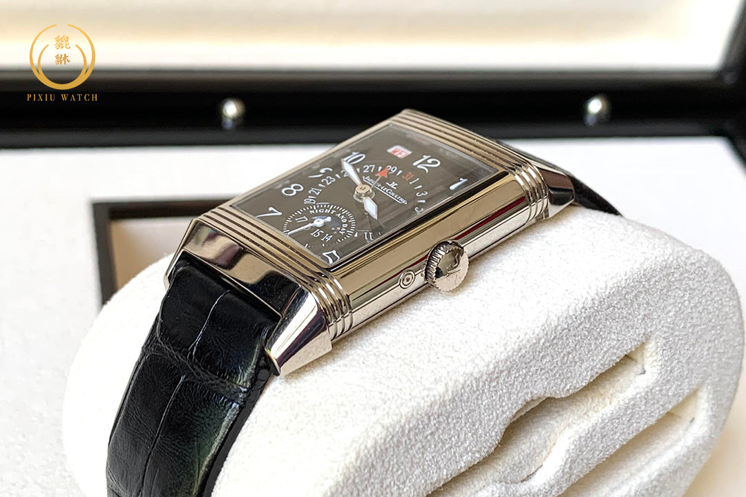 Jaeger-LeCoultre Reverso Calendar Date White Gold