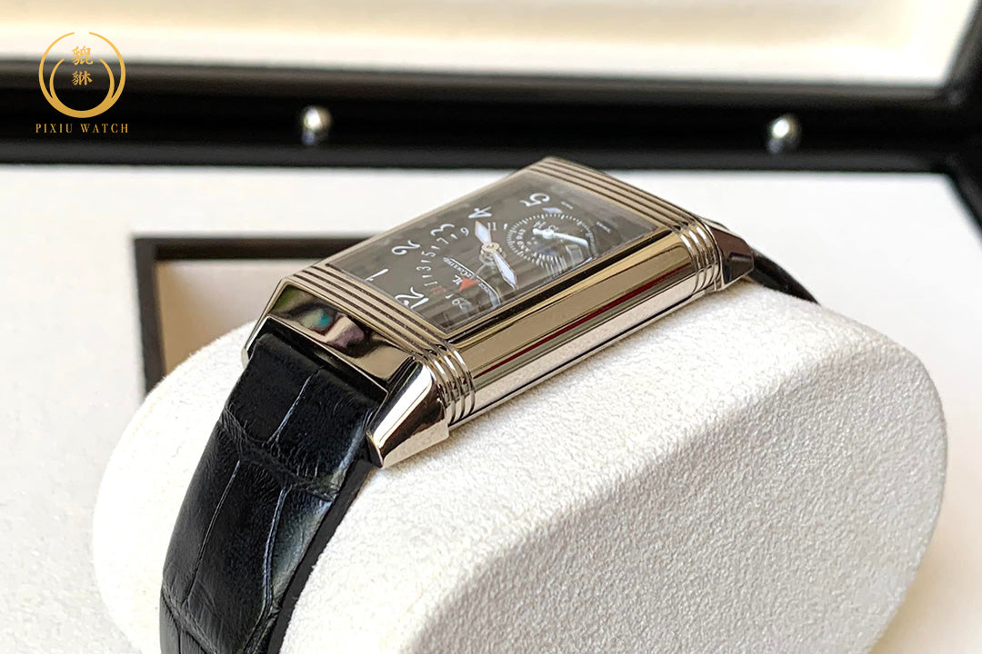 Jaeger-LeCoultre Reverso Calendar Date White Gold
