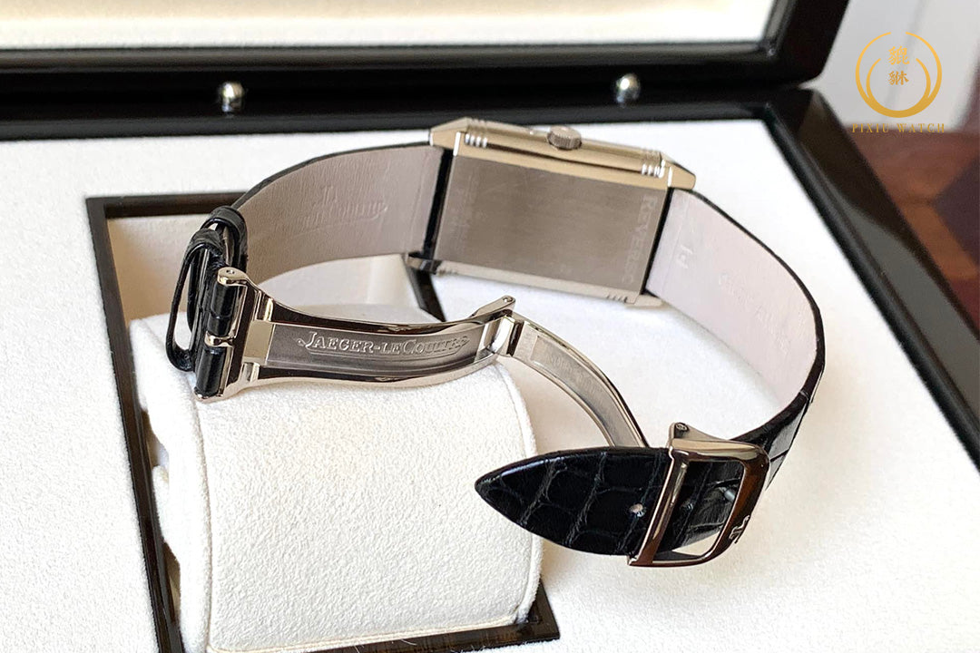 Jaeger-LeCoultre Reverso Calendar Date White Gold