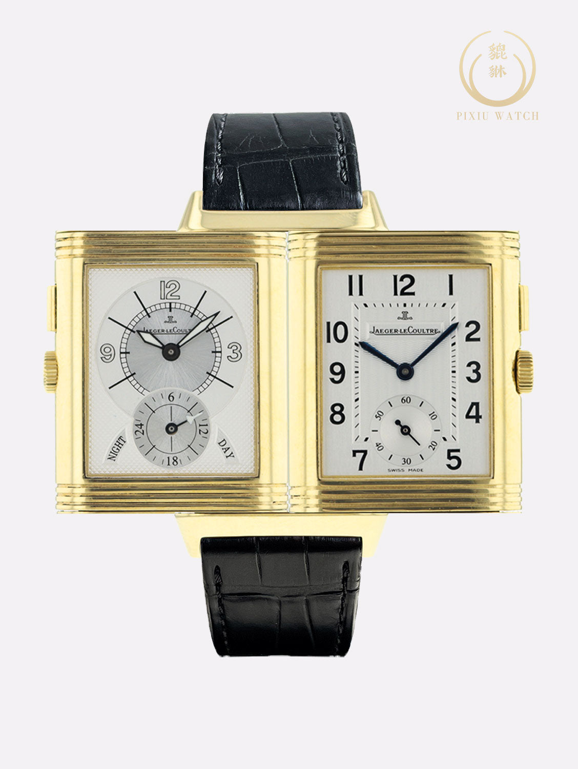 Jaeger-LeCoultre Reverso Duoface Night & Day Yellow Gold