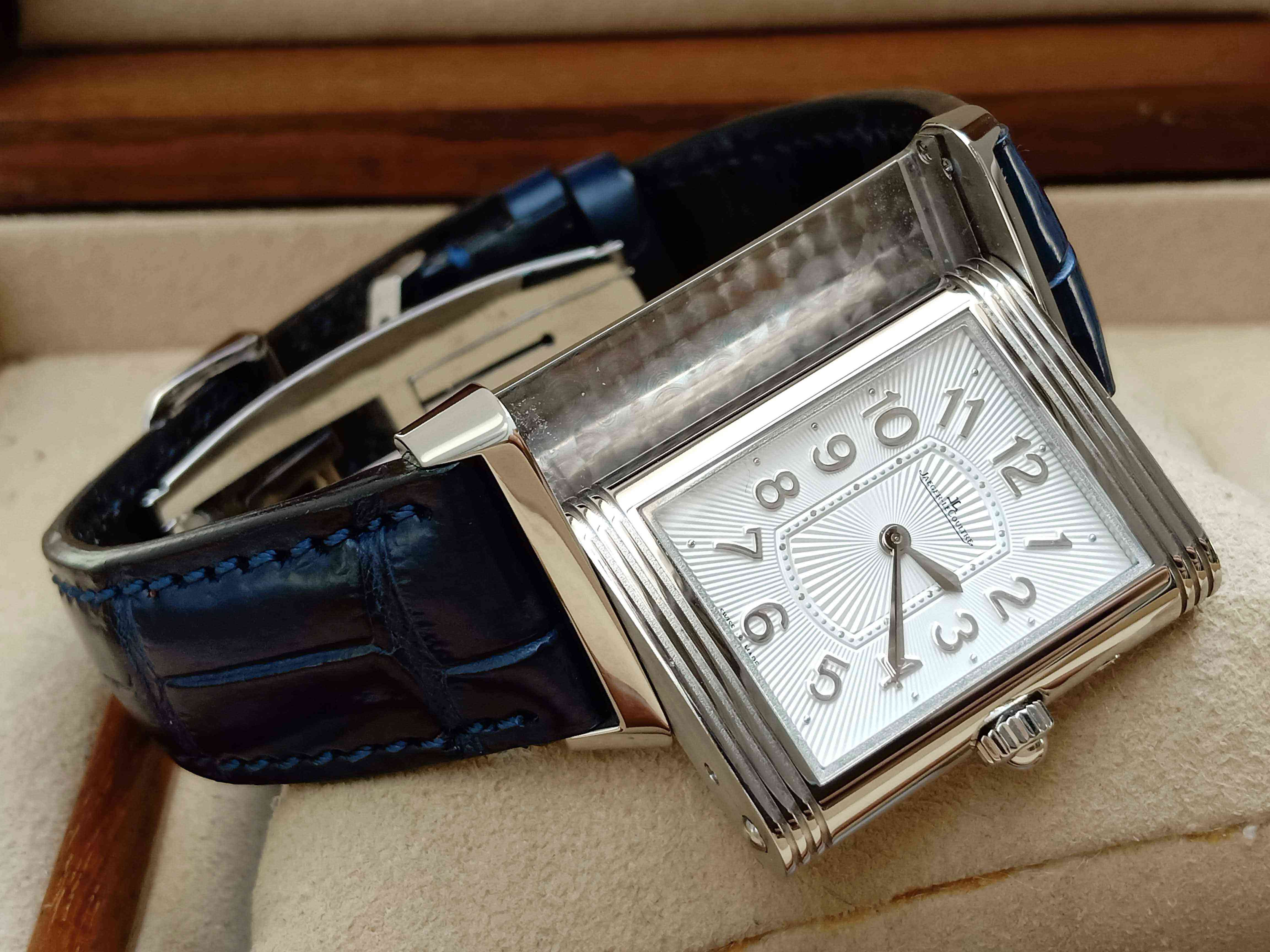 Jaeger LeCoultre Reverso Duoface Pearl Diamond Mid-Size