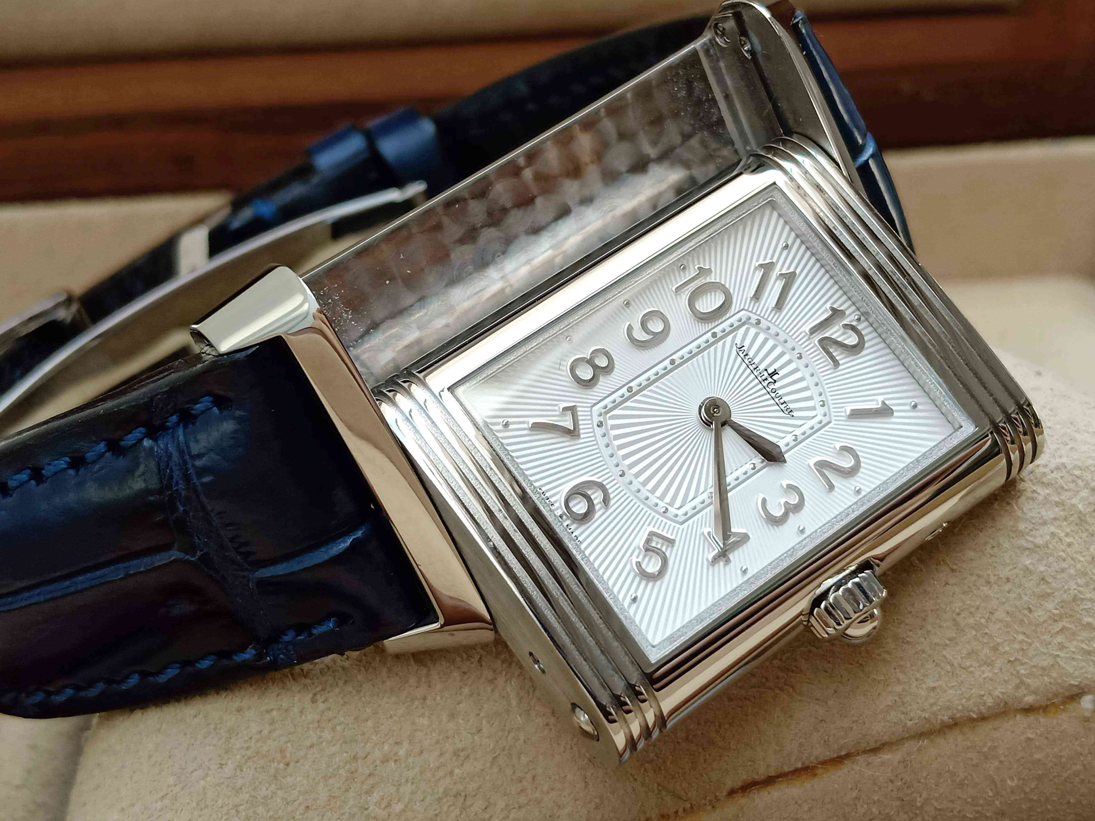 Jaeger LeCoultre Reverso Duoface Pearl Diamond Mid-Size