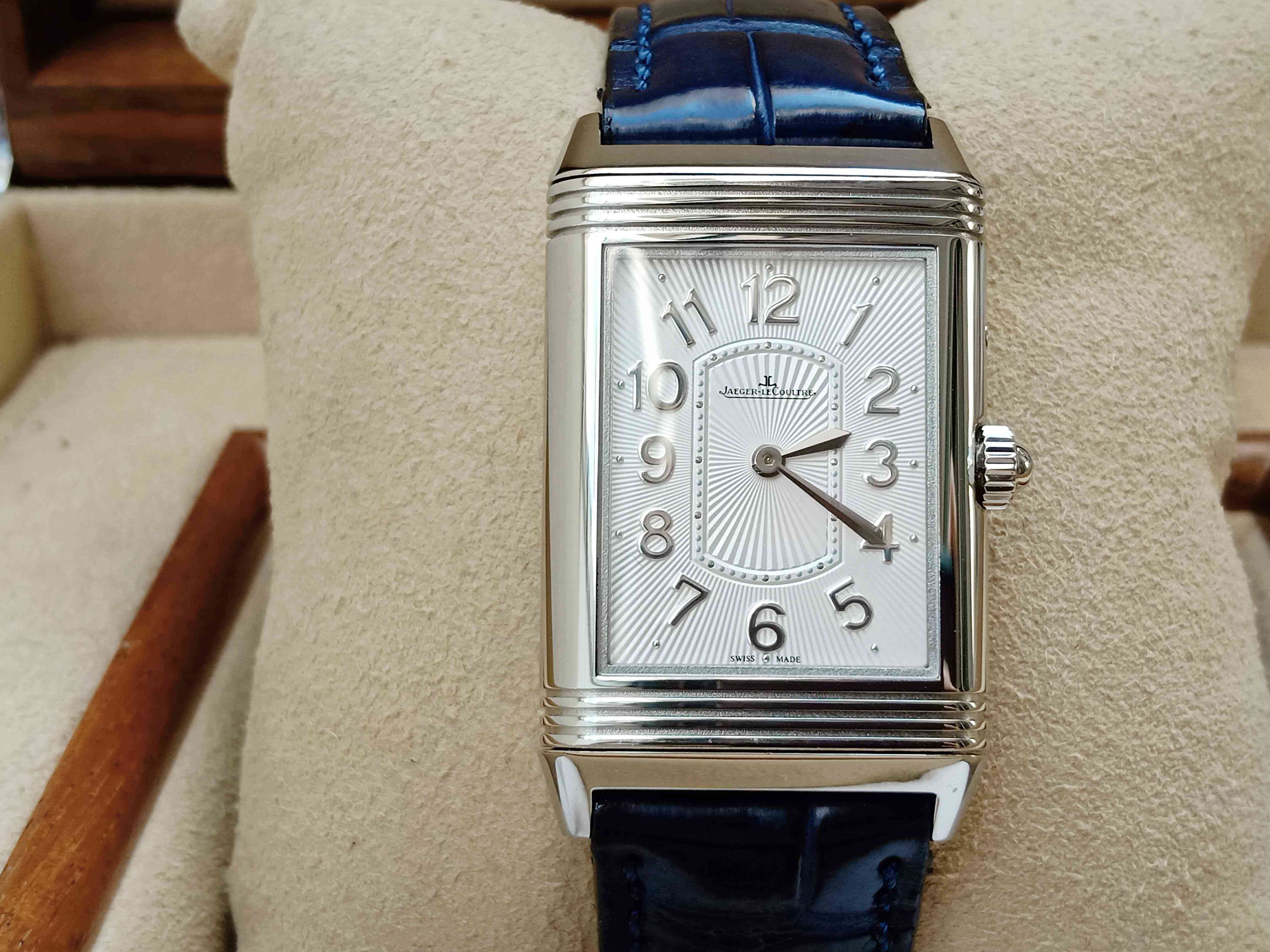Jaeger LeCoultre Reverso Duoface Pearl Diamond Mid-Size