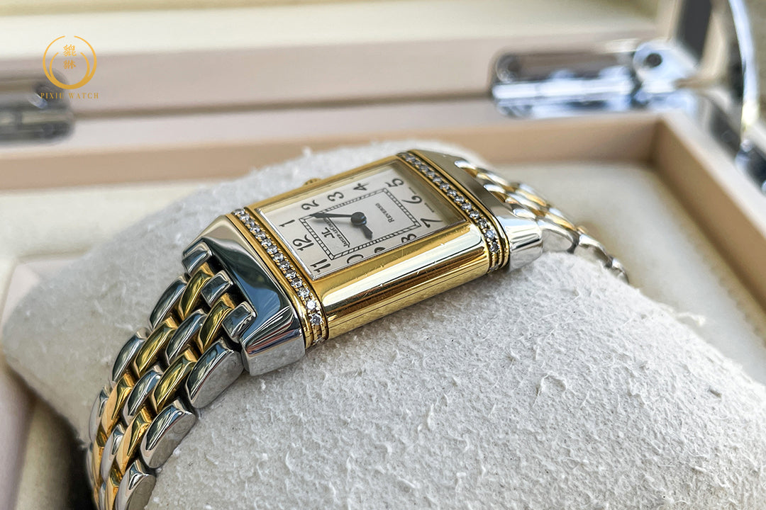 Jaeger-LeCoultre Reverso Gold/Steel Diamonds