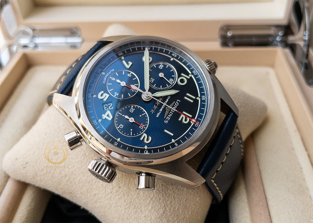 Longines Spirit Blue Sunburst