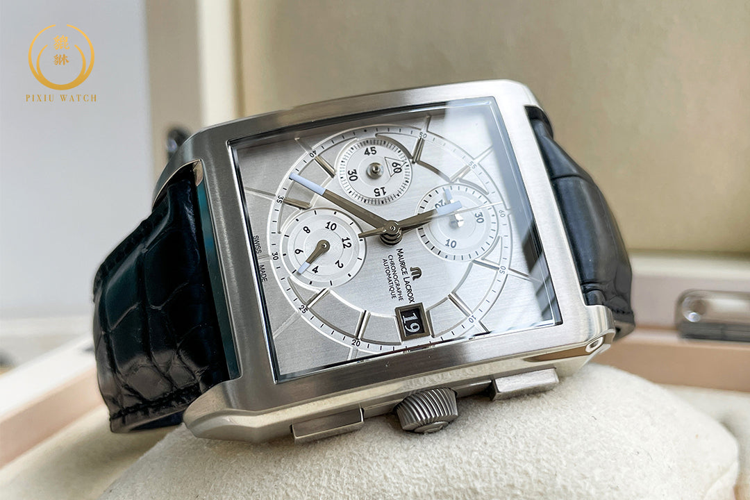 Maurice Lacroix Pontos Rectangulaire Chronograph