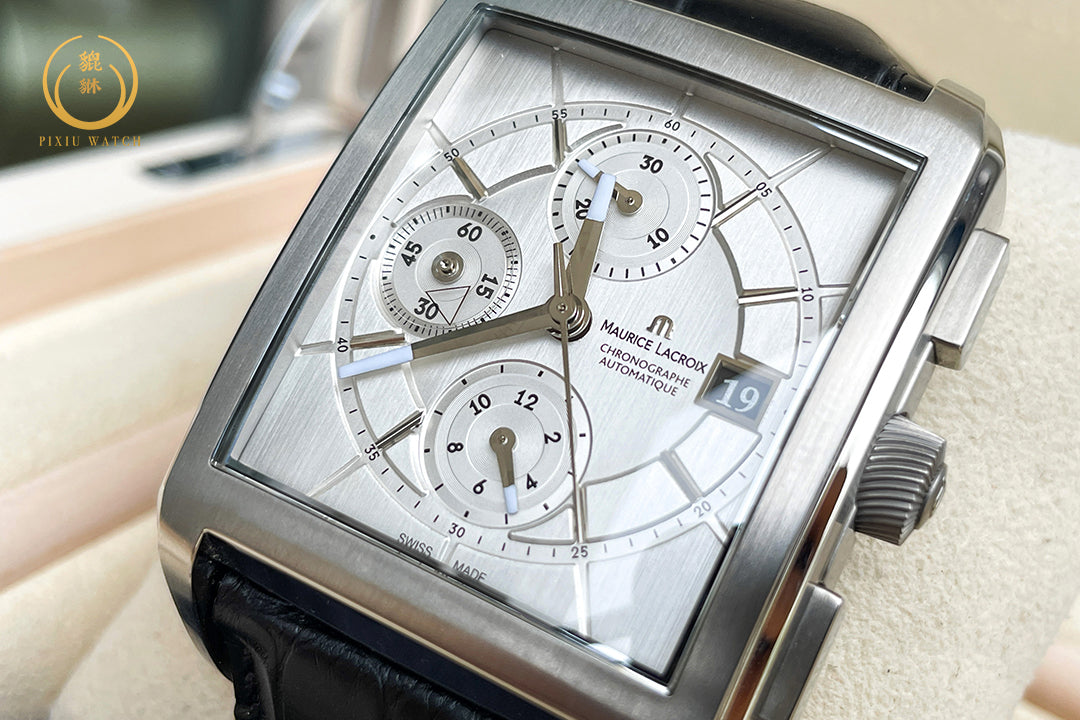 Maurice Lacroix Pontos Rectangulaire Chronograph