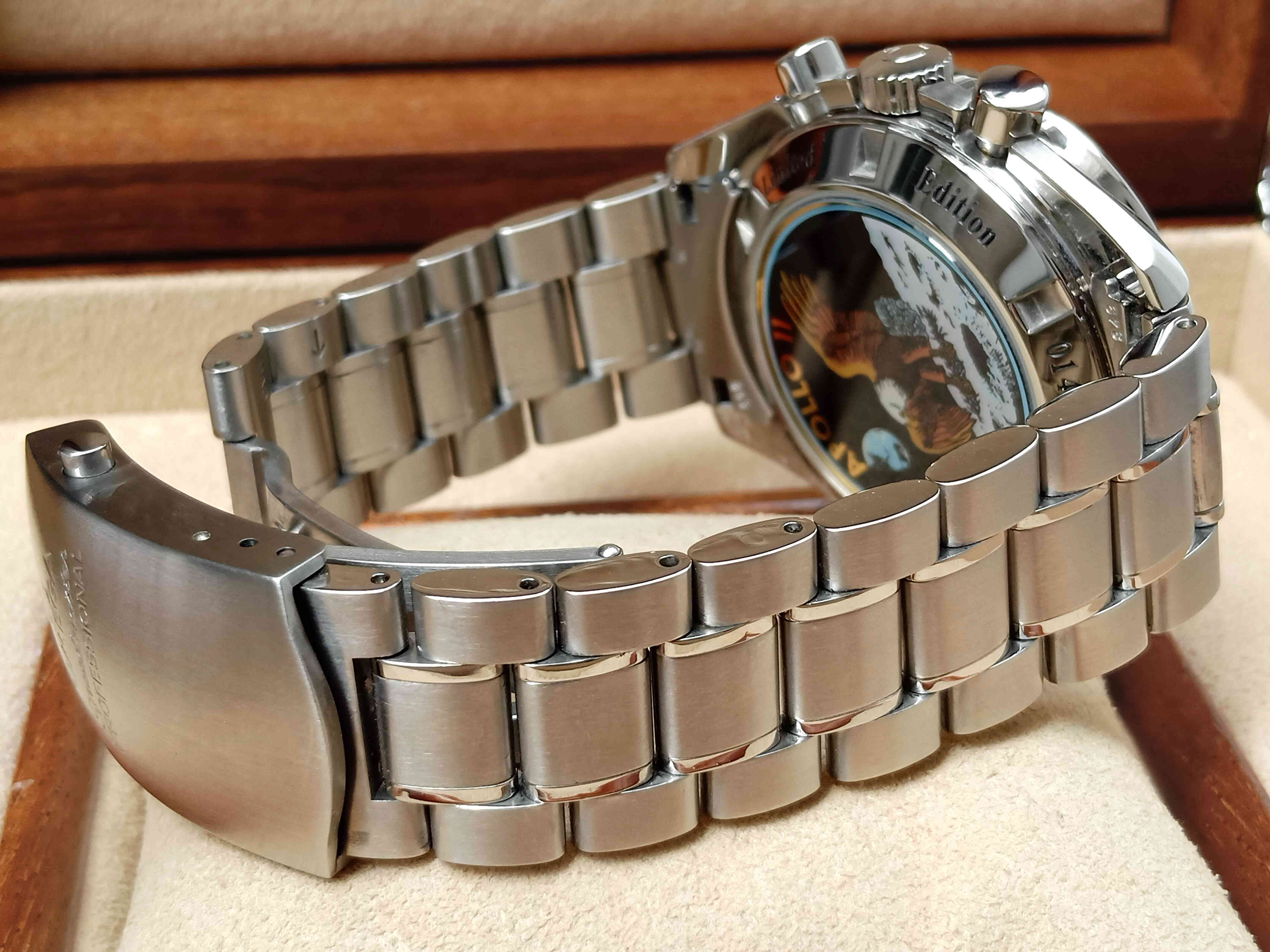 Omega Speed Master Limited Apollo11 35th Aniversary Panda Dial