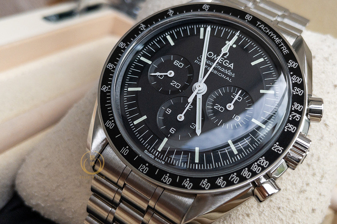 “ของใหม่” Omega Speedmaster 3861 Moonwatch Hesalite