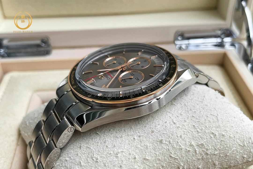 Omega Speedmaster Tokyo 2020 Green Steel/Sedna Gold Limited