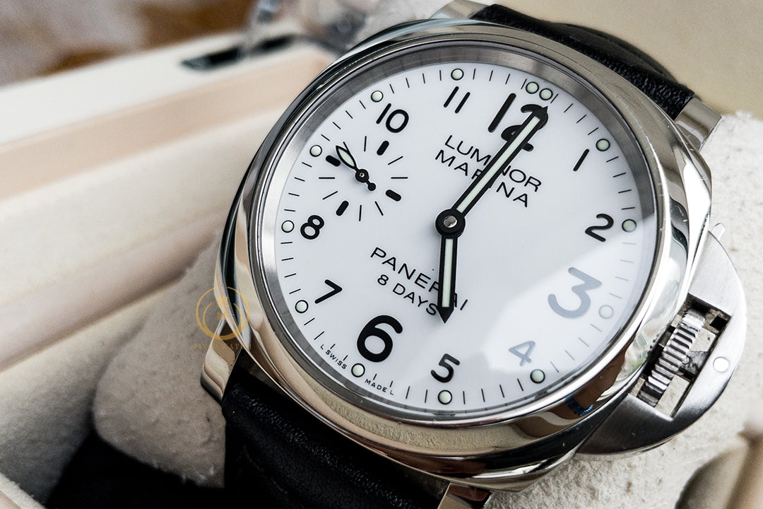 Panerai Luminor PAM00563 Marina 8 Days White Dial