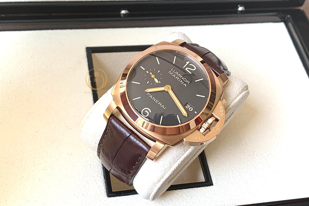 Panerai Luminor PAM00393 3 Days Oro Rosso