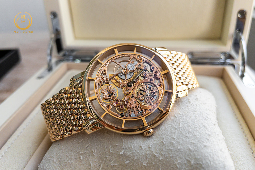 Patek Philippe Calatrava 5180/1R-001 Ultra-thin Skeleton Rose Gold