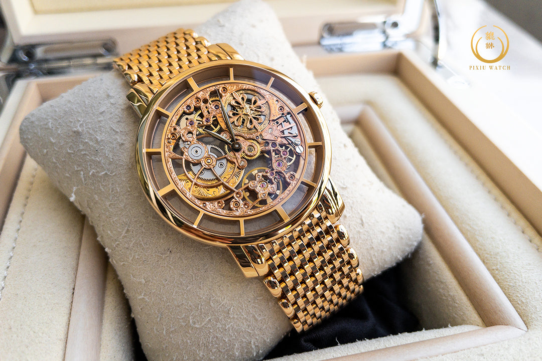 Patek Philippe Calatrava 5180/1R-001 Ultra-thin Skeleton Rose Gold