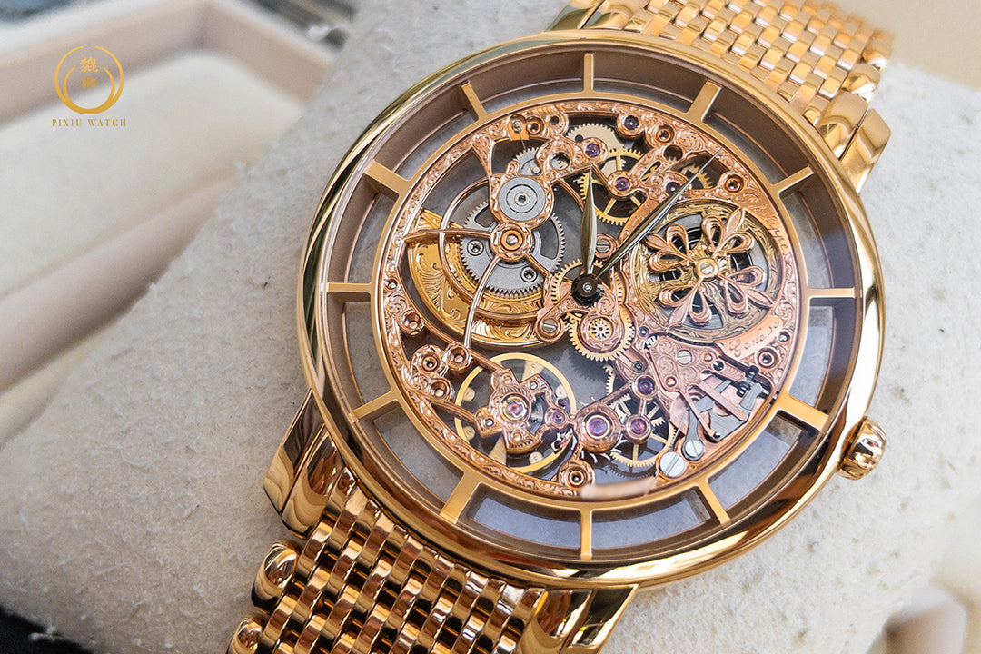 Patek Philippe Calatrava 5180/1R-001 Ultra-thin Skeleton Rose Gold