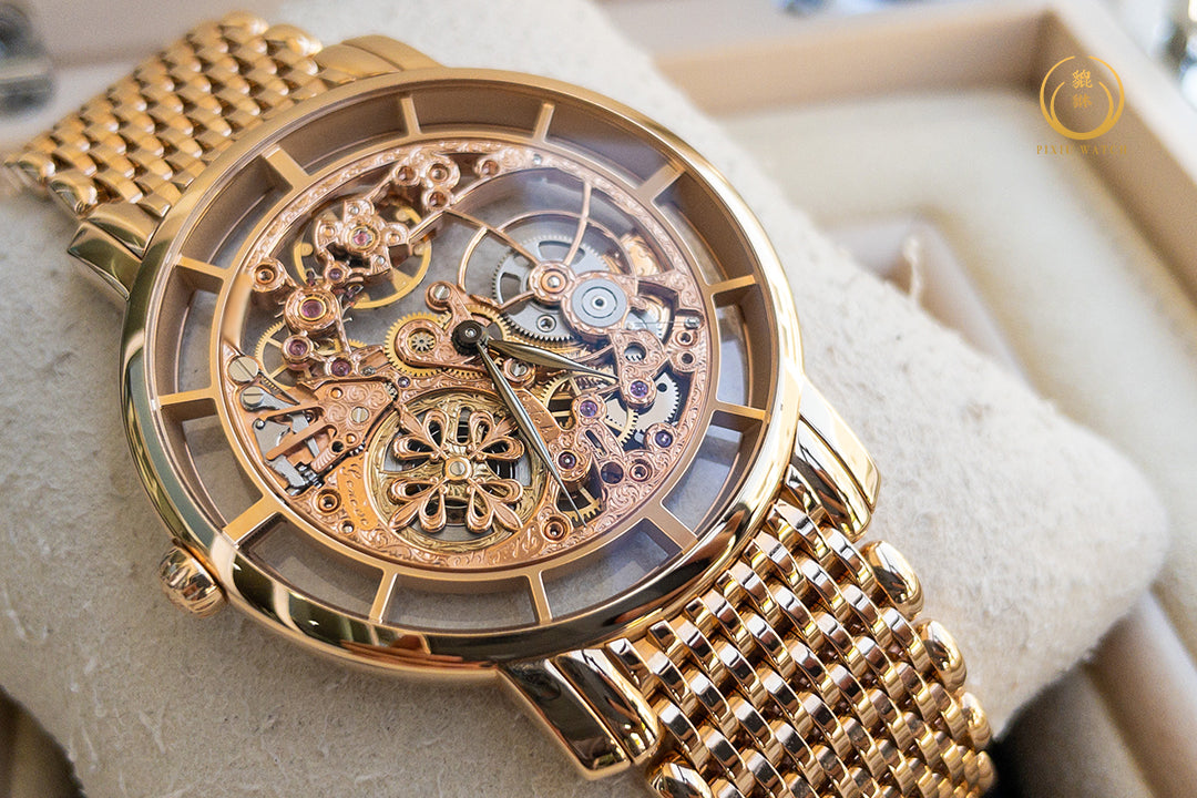 Patek Philippe Calatrava 5180/1R-001 Ultra-thin Skeleton Rose Gold