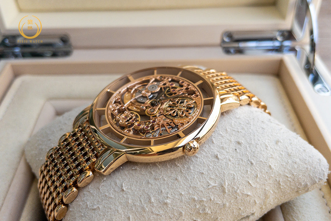Patek Philippe Calatrava 5180/1R-001 Ultra-thin Skeleton Rose Gold