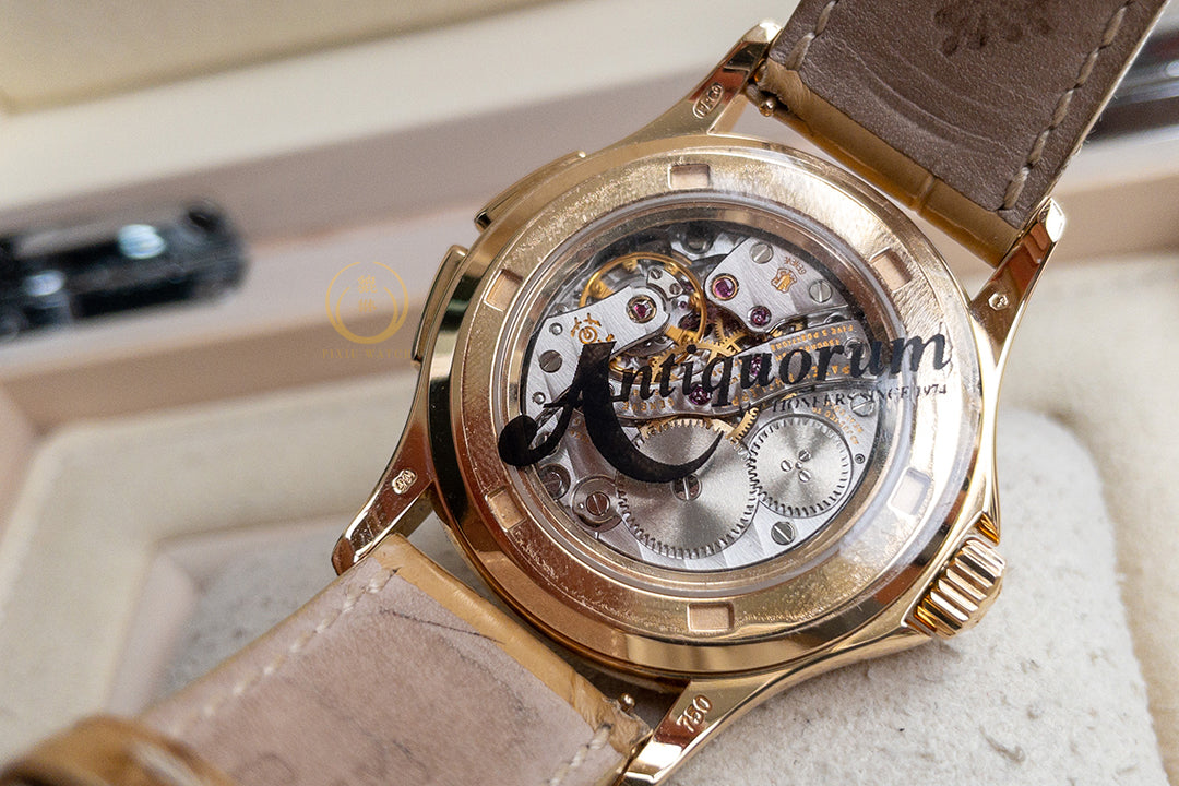 Patek Philippe Calatrava 4934R-001 Travel Time MOP Diamonds