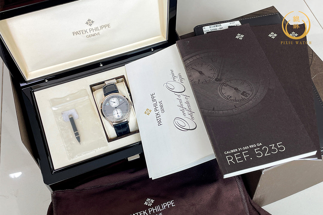 Patek Philippe 5235G-001 Annual Calendar Regulator 18K White Gold