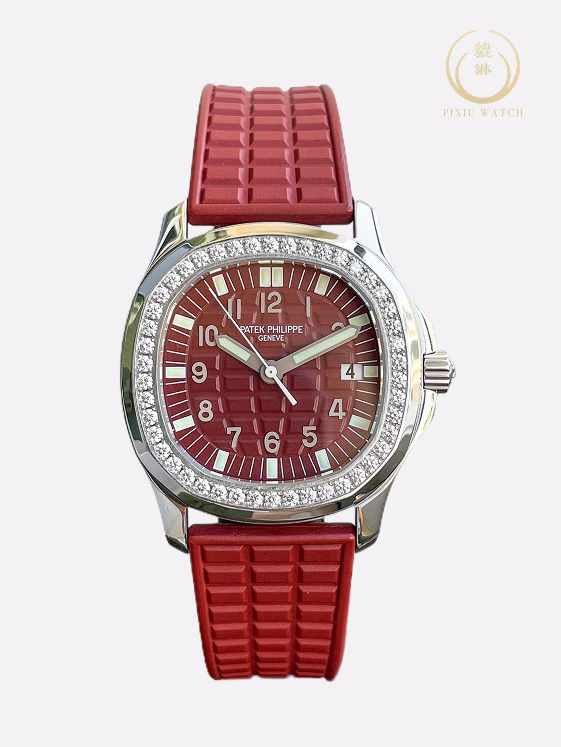 Patek Philippe Aquanaut 5067A-010 Burgundy Red Dail