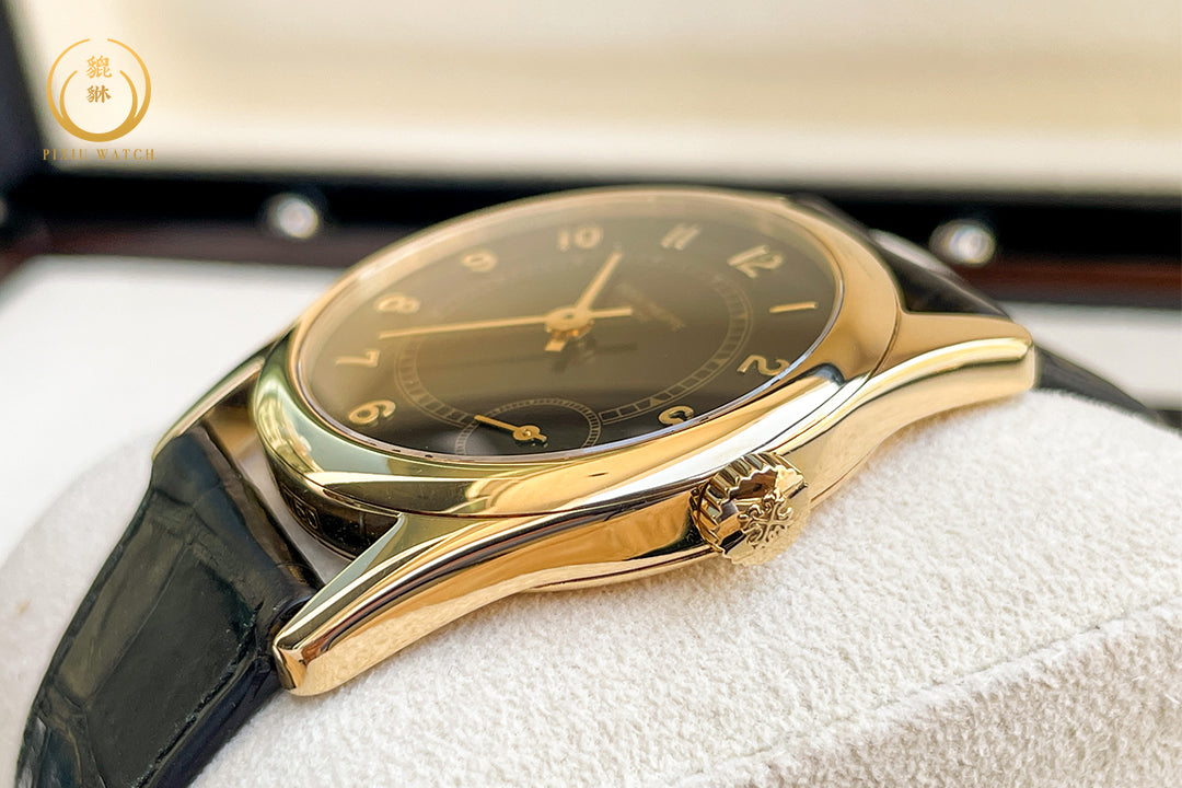 Patek Philippe Calatrava 5000 18K Yellow Gold Black Dial