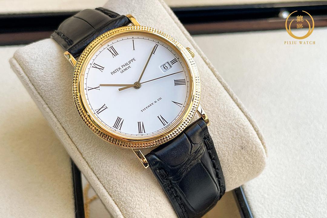 Patek Philippe Calatrava 5120J Tiffany & Co 18K Yellow Gold