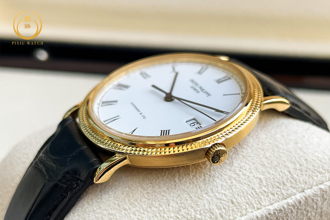 Patek Philippe Calatrava 5120J Tiffany & Co 18K Yellow Gold