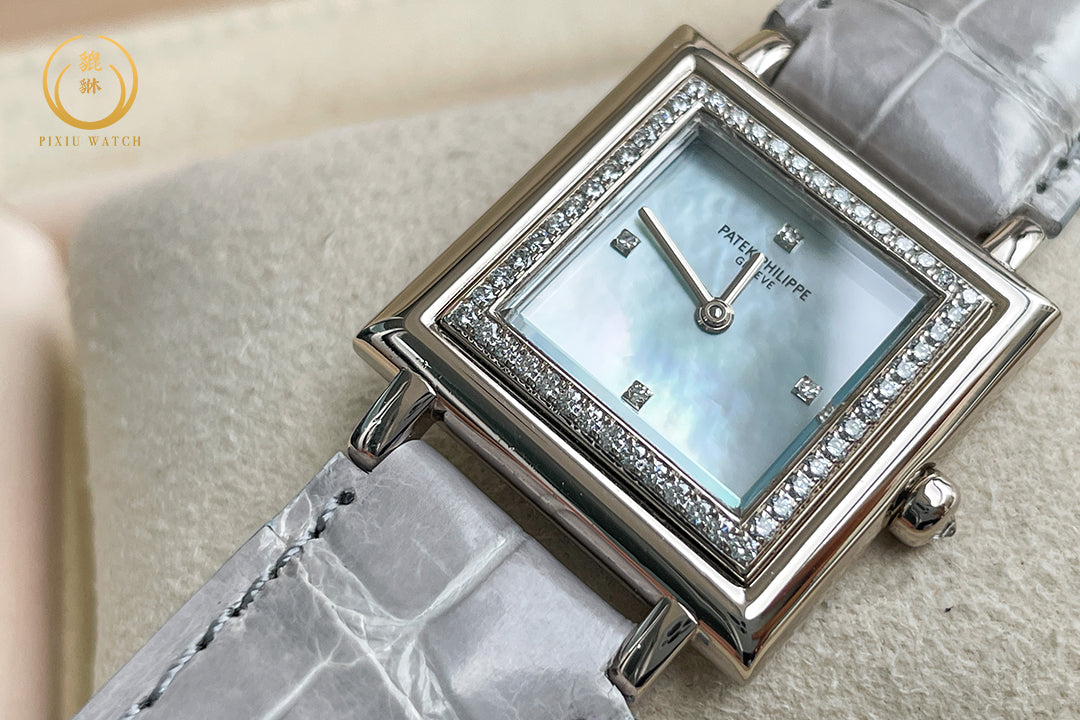 Patek Philippe Gondolo 4866 White Gold Diamonds
