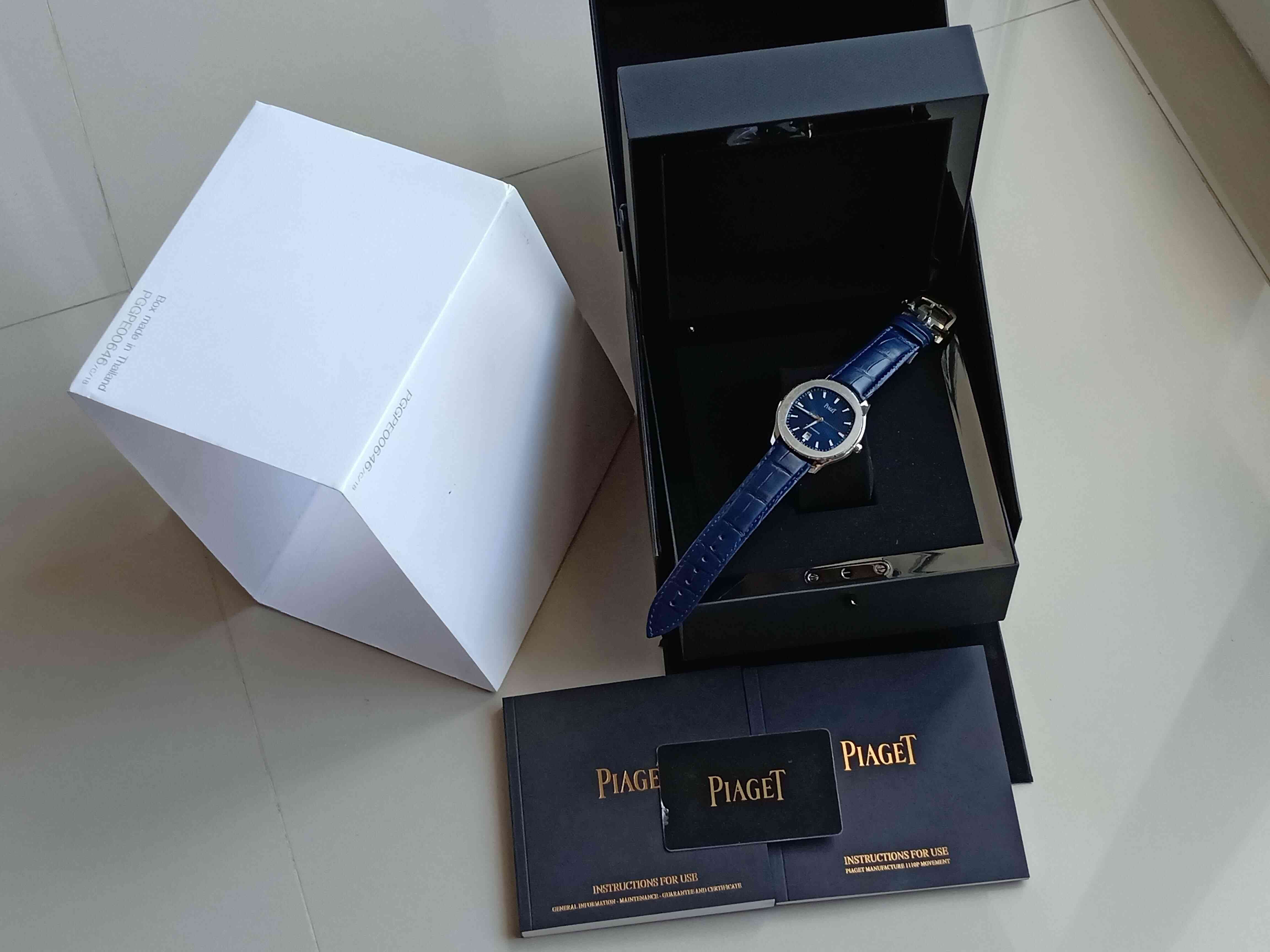 New! Piaget Polo S Blue