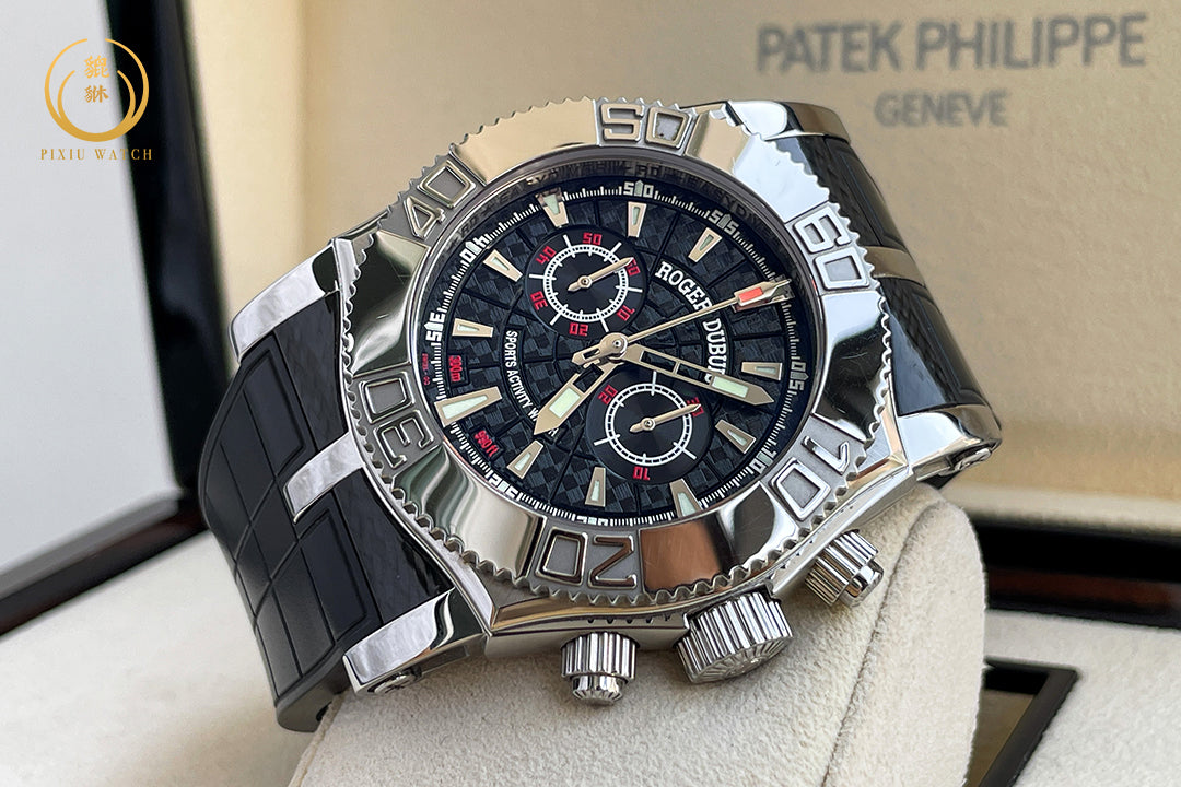 Roger Dubuis EasyDiver Chronograph RD 56 Steel/White Gold