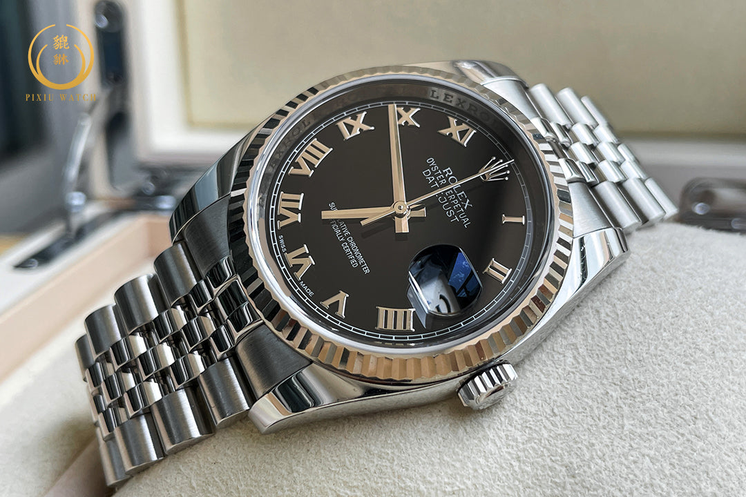 Rolex Datejust Black Dial