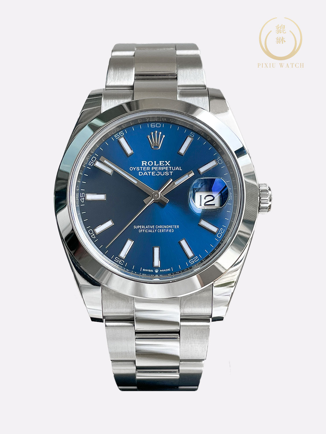 Rolex Datejust Blue Dial