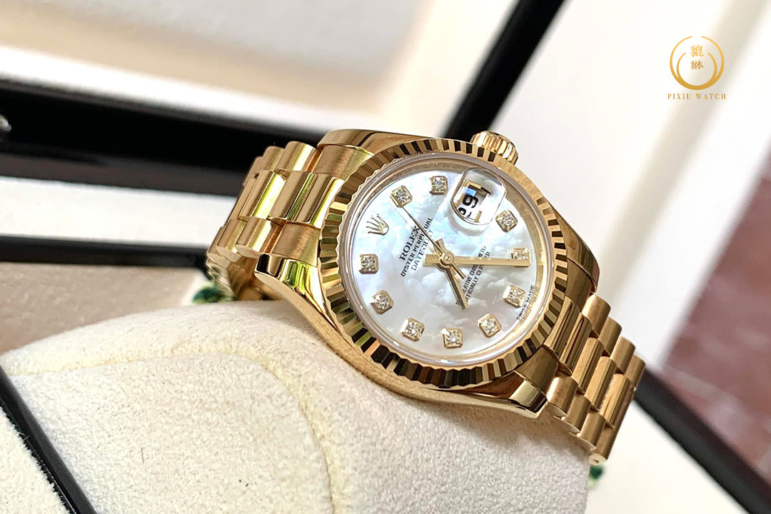 Rolex Datejust 179178 Full Yellow Gold MOP Dial