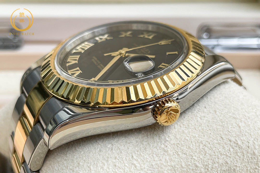 Rolex Datejust II 116333 Yellow Gold / Steel Fluted Bezel