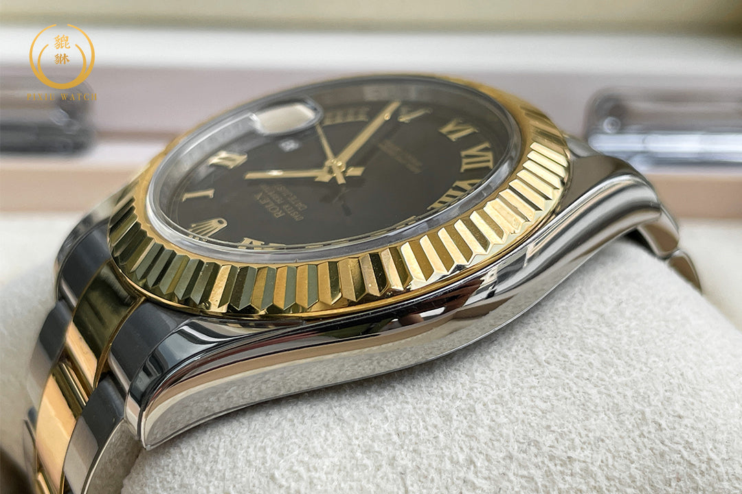 Rolex Datejust II 116333 Yellow Gold / Steel Fluted Bezel