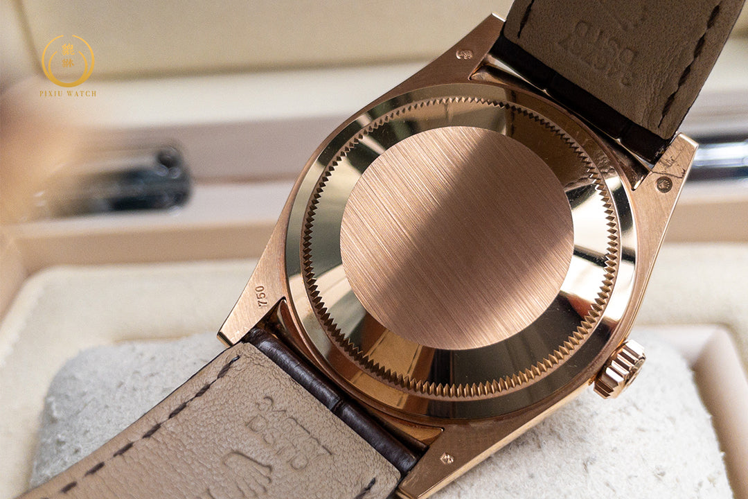 Rolex Day-Date Chocolate Dial 18K Everose Gold
