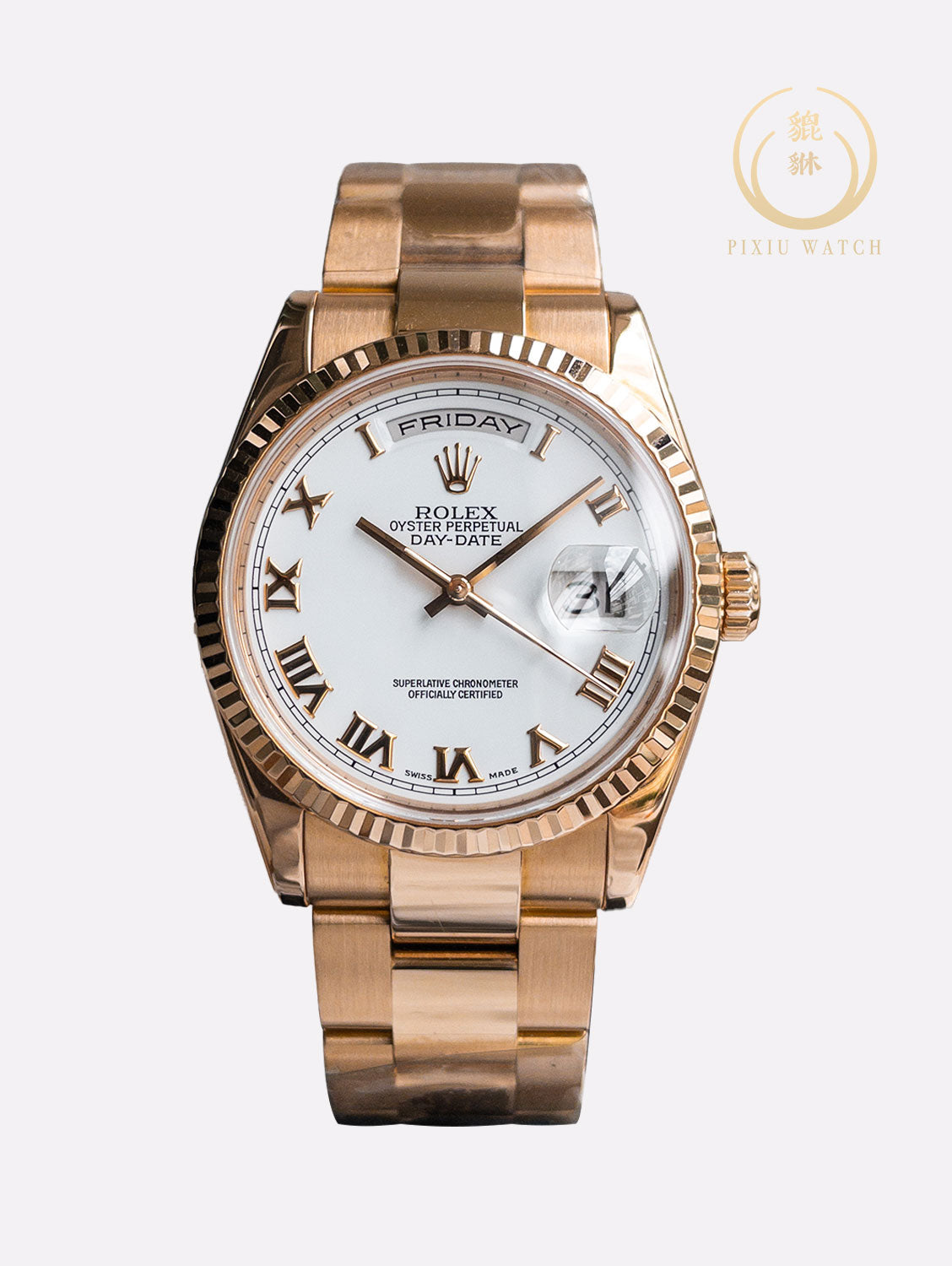 Rolex Day-Date Full Rose Gold