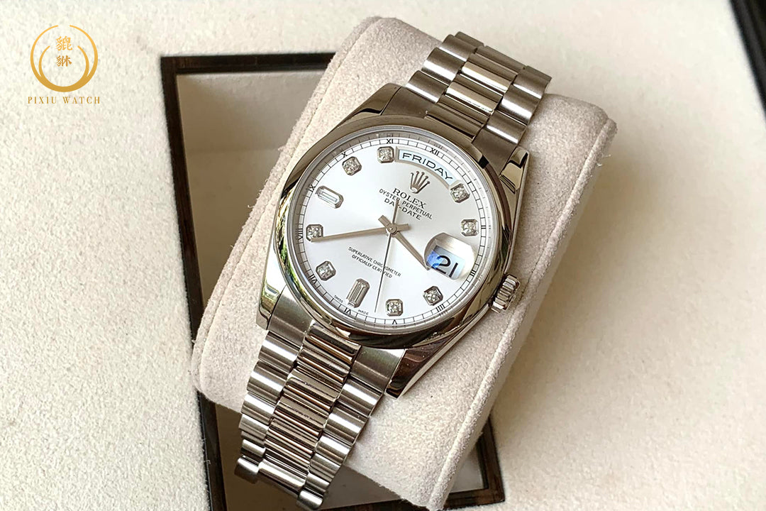 Rolex Day-Date White Gold President