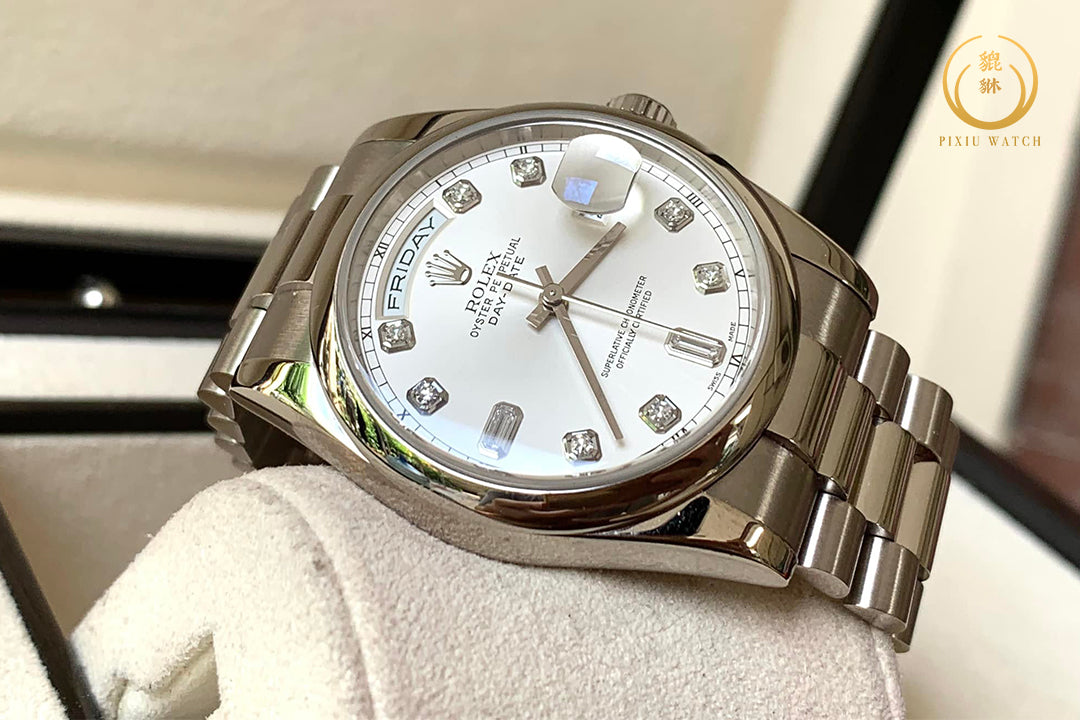 Rolex Day-Date White Gold President