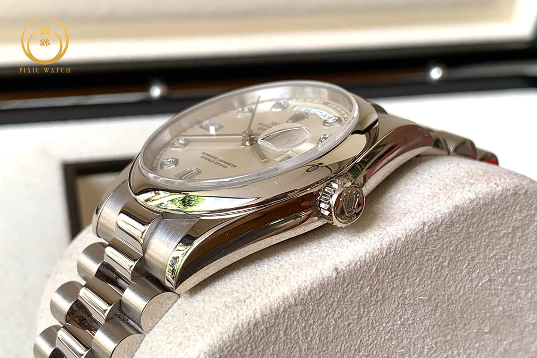 Rolex Day-Date White Gold President