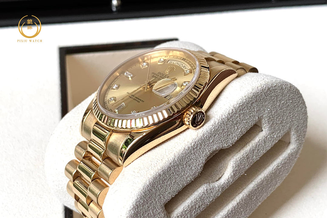 Rolex Day-Date Yellow Gold Diamond